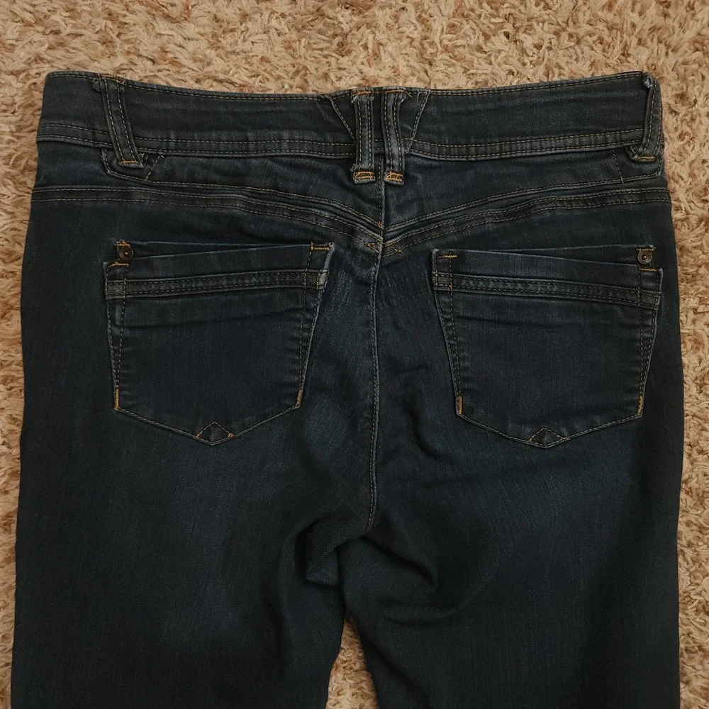 Democracy Skinny Jeans Womens 6 Dark Wash Ab Solution‎ Stretch B1248BBXX